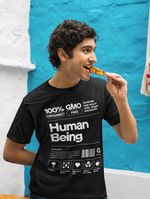 100% Organic Human Being T-Shirt – Regular Fit