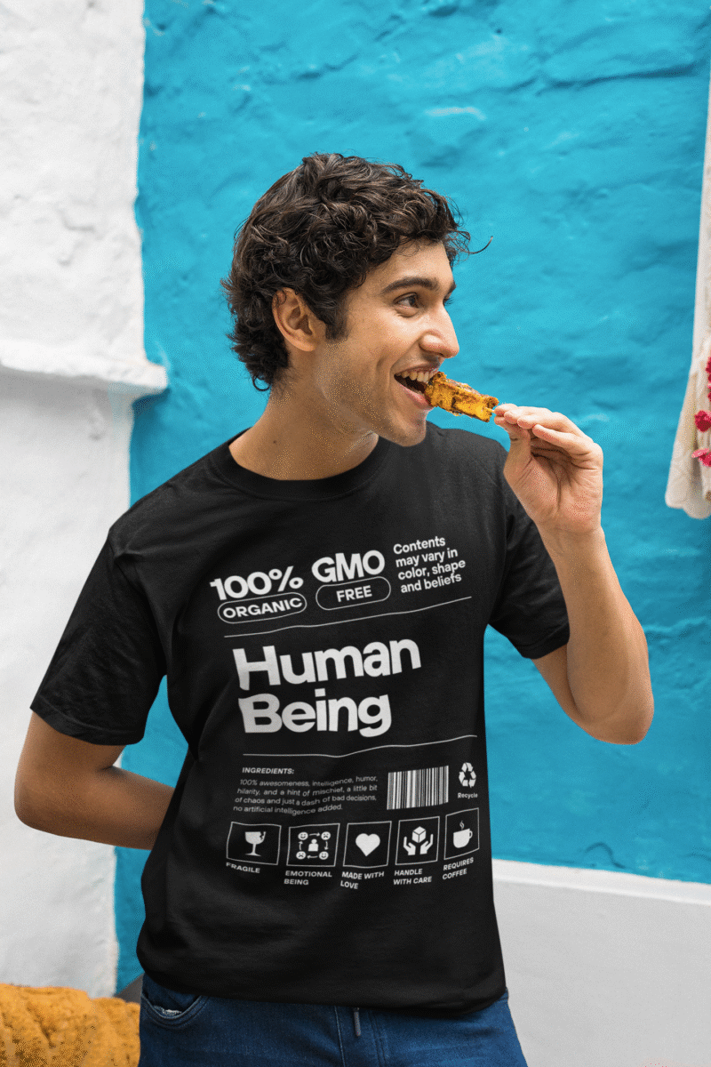 100% Organic Human Being T-Shirt – Regular Fit